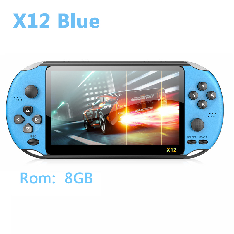 2021 популярная портативная игровая консоль X12 32 бит 5,1 дюйма X12 игровая консоль с 10000 играми
