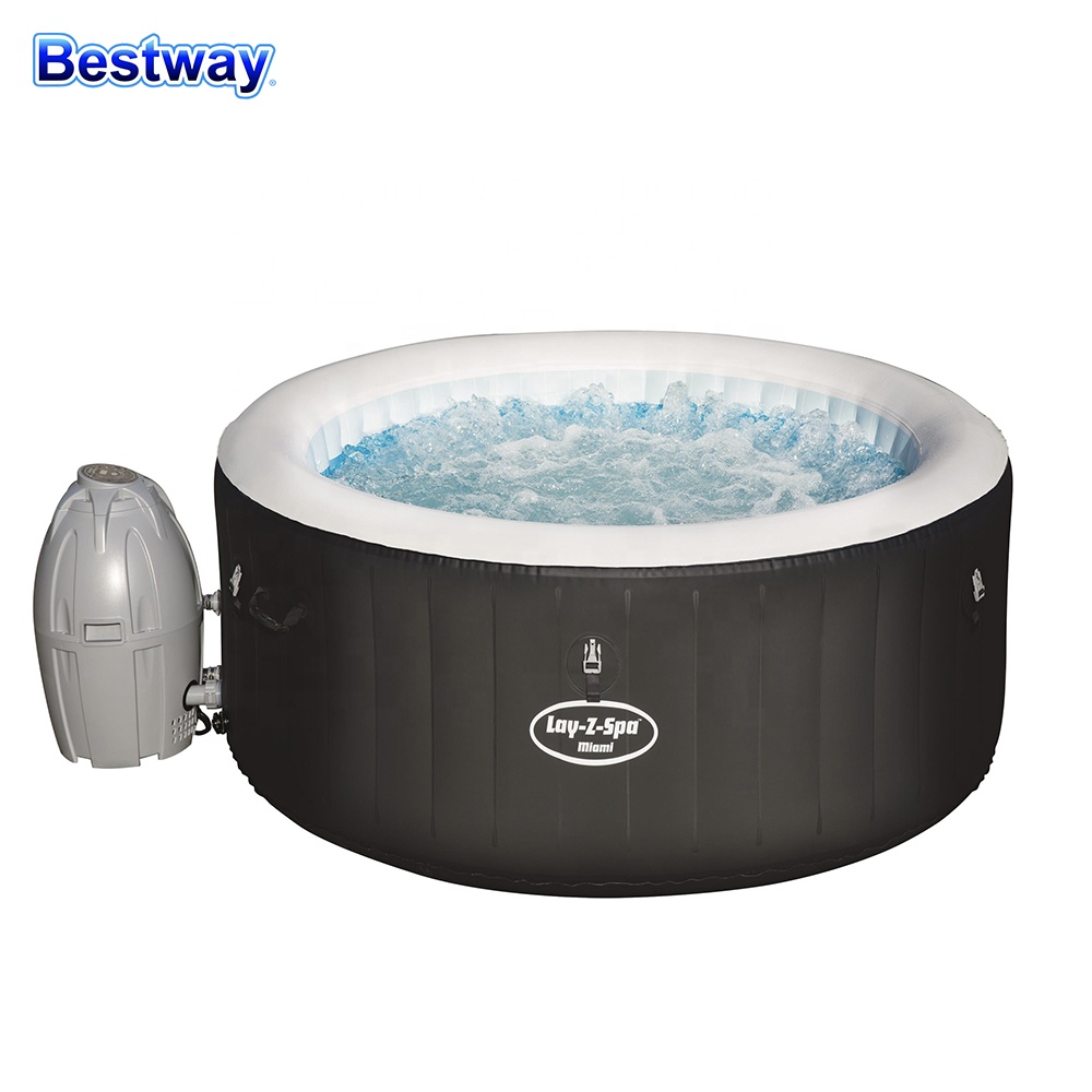 Уличная Ванна BESTWAY Lay-Z-Spa, большая ванна с Массажной Ванной С телефонным управлением