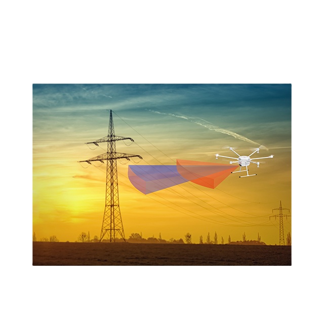 120 Degree 40m UAV Drone Collision Avoidance Radar Detector for Autonomous Flight Control