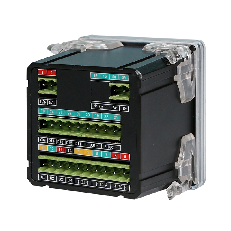 ETEK с высокой точностью 1 фаза ЖК-дисплей 220V AC цифровой амперметр переменного тока