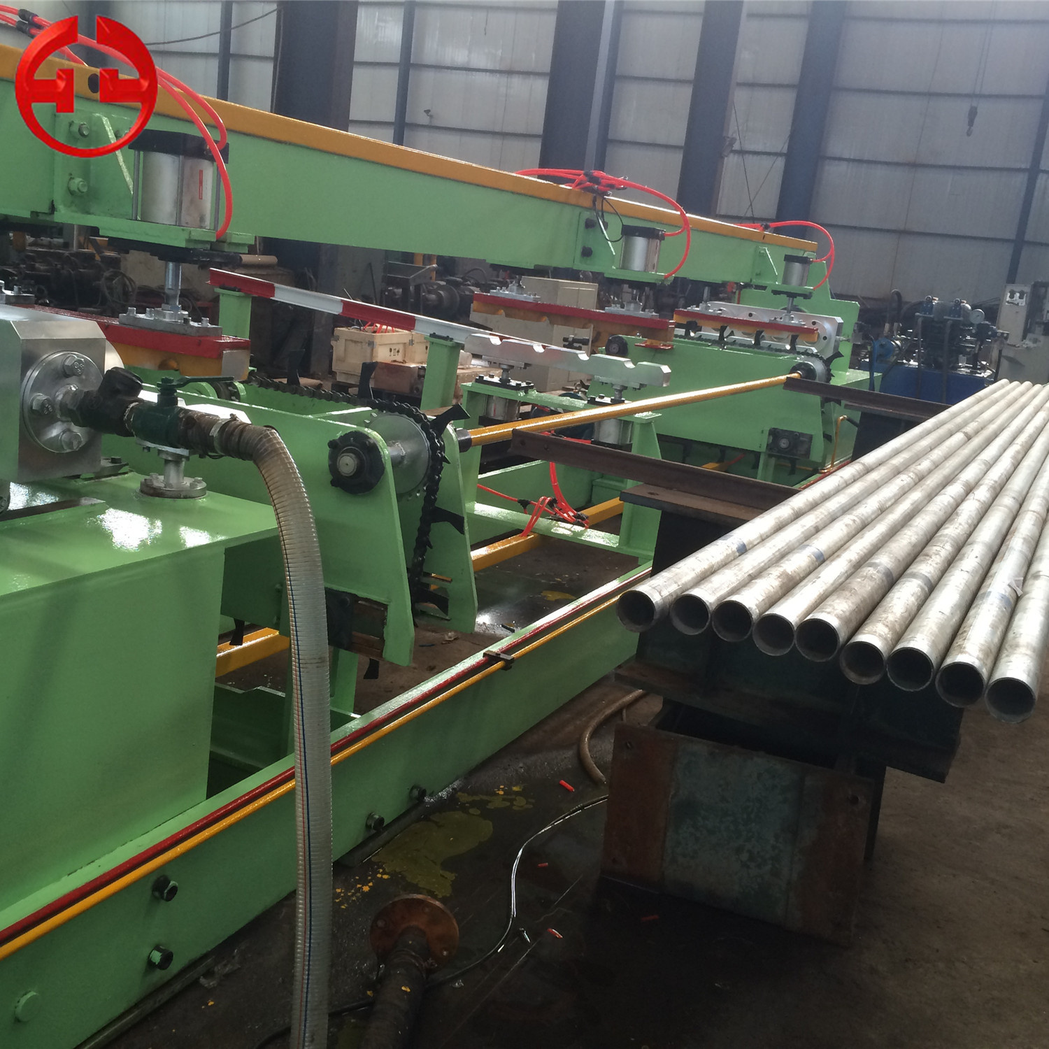 Pipe hydrostatic pressure tester manufacturer ERW tubes