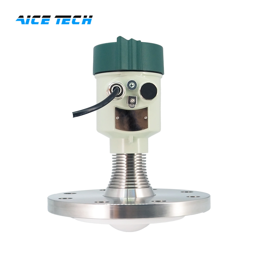 Высокотемпературная КОРРОЗИОННАЯ ЖИДКОСТЬ Aice Tech 80 ГГц, датчик уровня радара для резервуара для шлама