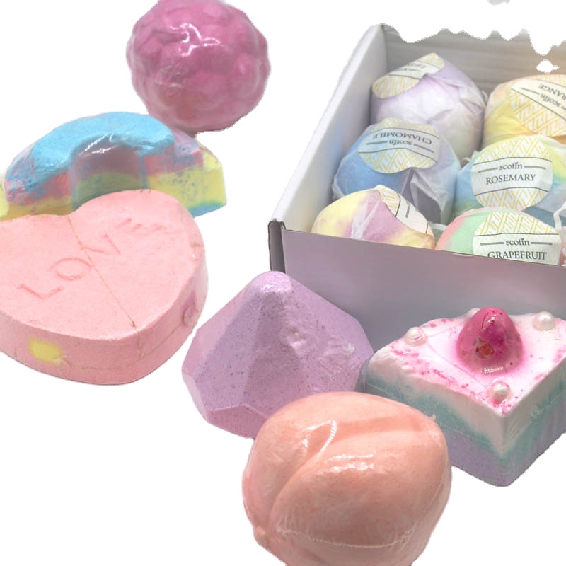 Quality organic bath bomb Goat milk bath bomb
