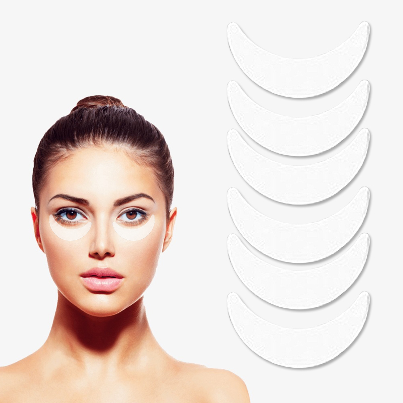 6 Piece Eye Anti Wrinkle Silicone Patches, Silicone Anti Wrinkle Pad Packs For Eyes