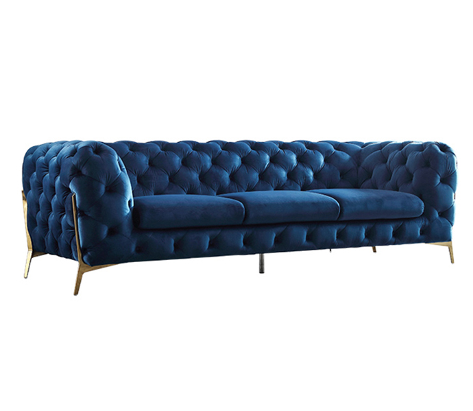 Бархатный диван chesterfield