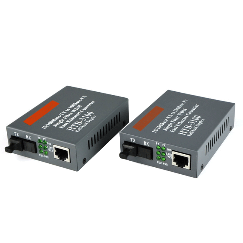 10/100M HTB 3100 волоконно-оптический медиа конвертер RJ45