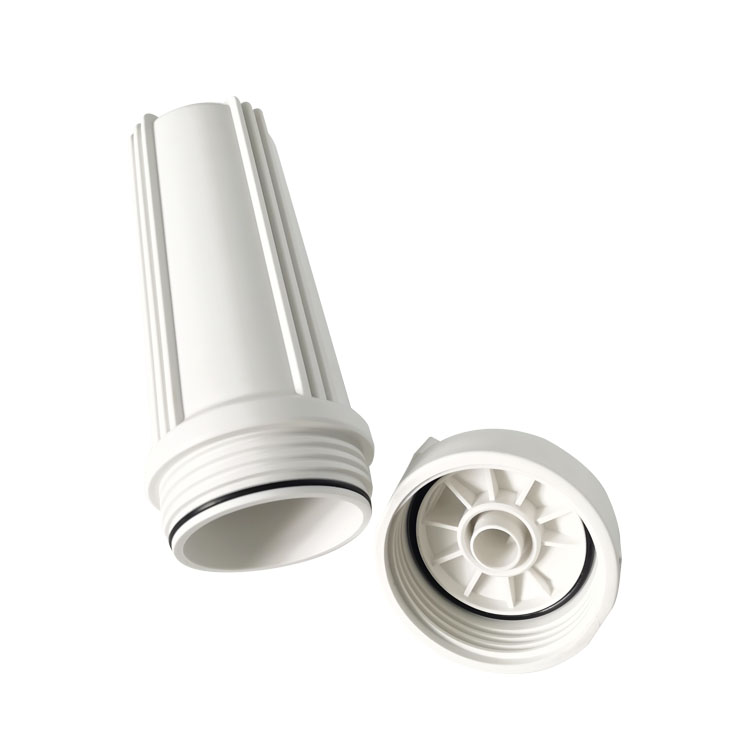 Reverse Osmosis Water Treatment white Water Filter Housing 10 Inch -1/2"