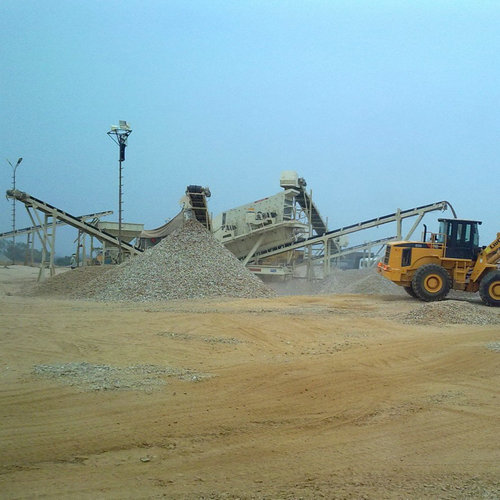turn key river gravel 100 TPH stone crushing plant