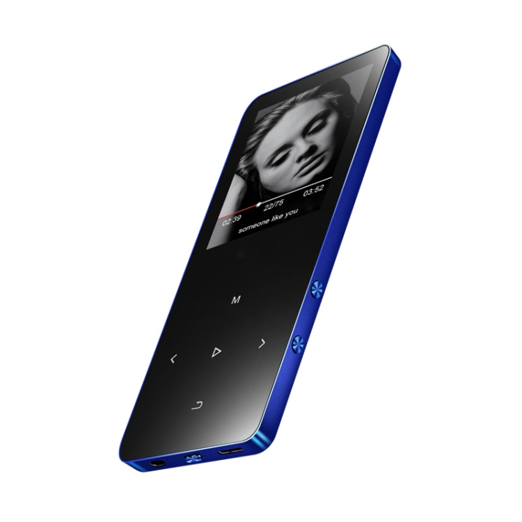 Доставка в тот же день X2 металлический сенсорный экран 1,8 дюйма MP3 MP4 Hifi музыкальный плеер радио mp3-плеер