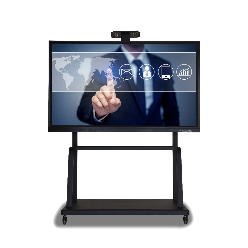 84 Inch Touch Screen Electronic System Aluminum Framed Magnetic Interactive Lcd Whiteboard