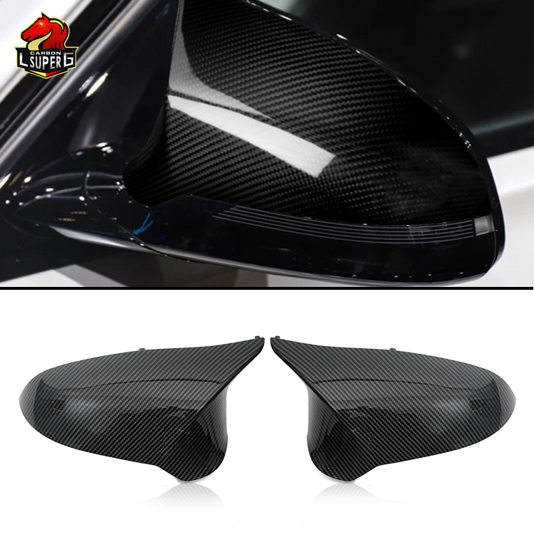 RHD ABS material M look carbon Mirror Cover For BMW M3 M4 f80 f82 Side Rearview OEM Mirror