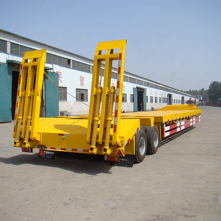 Низкорамный и низкорамный полуприцеп Lowboy по лучшей цене, 50-100 тонн