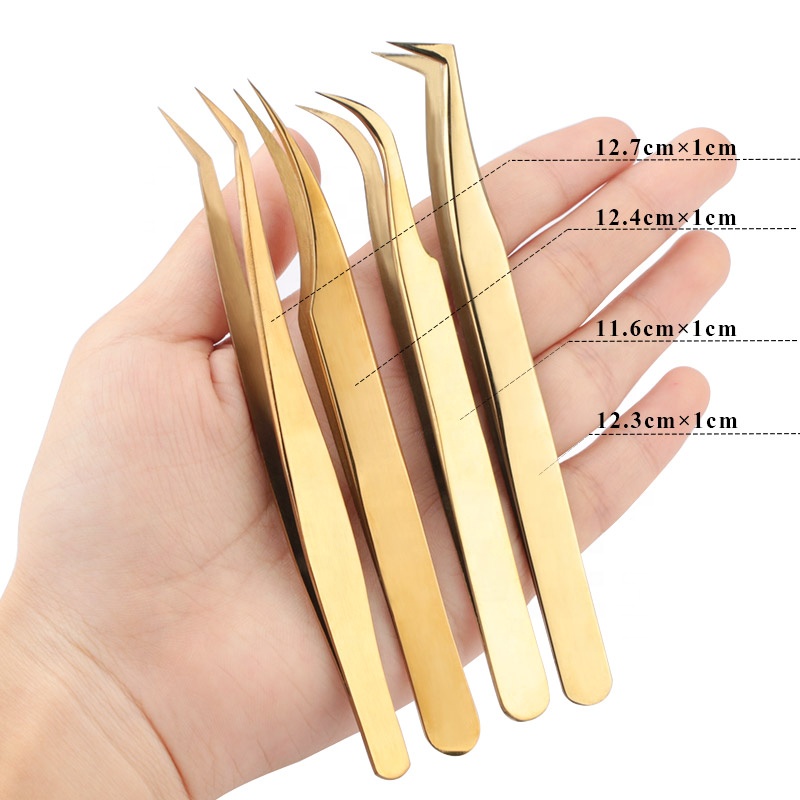 Volume tweezers eyelash extension,lash extension tweezers,pinzas
