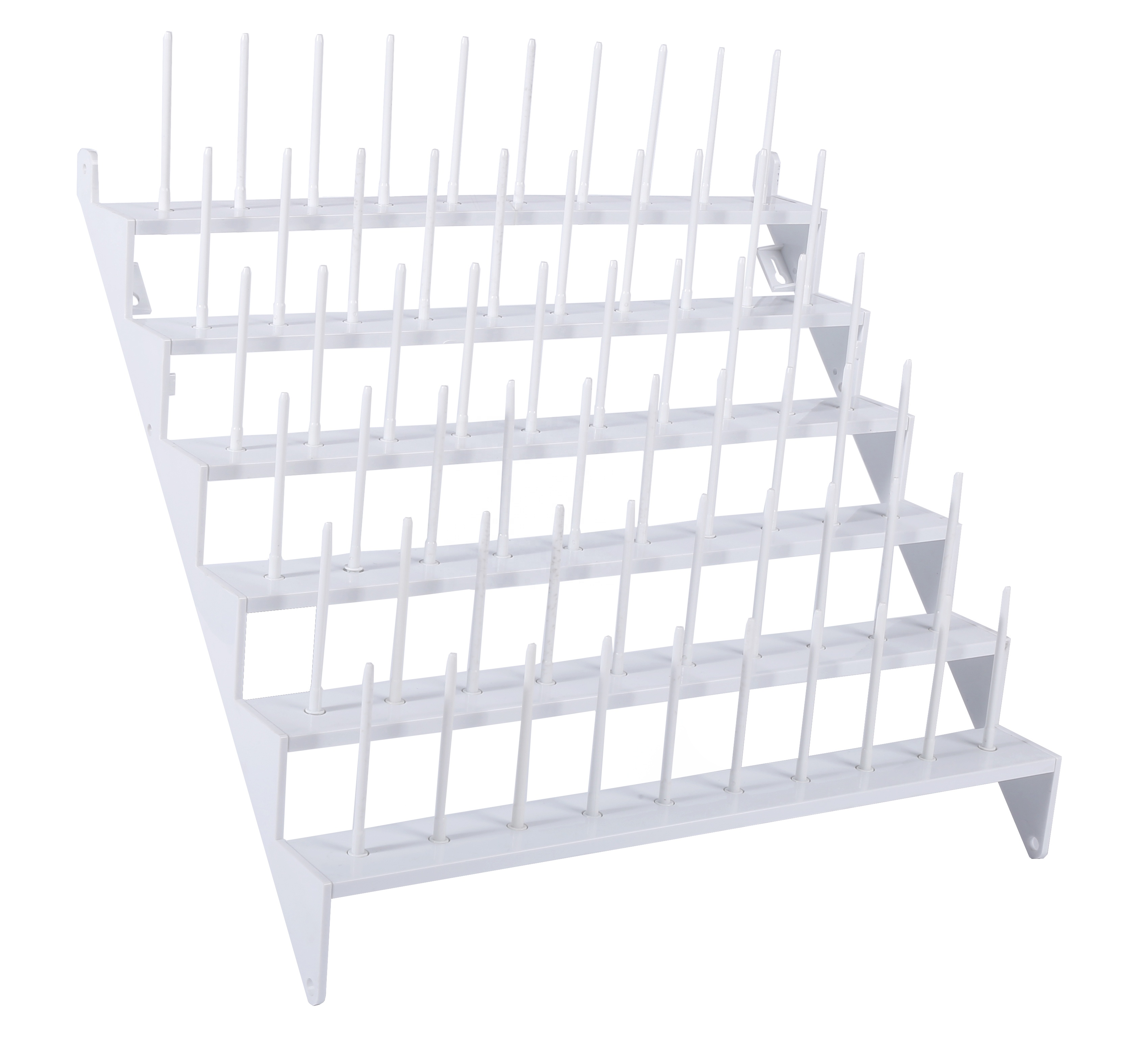 2019 New 60 Spools Plastic Sewing Thread Stand Hanging on Wall Save Space