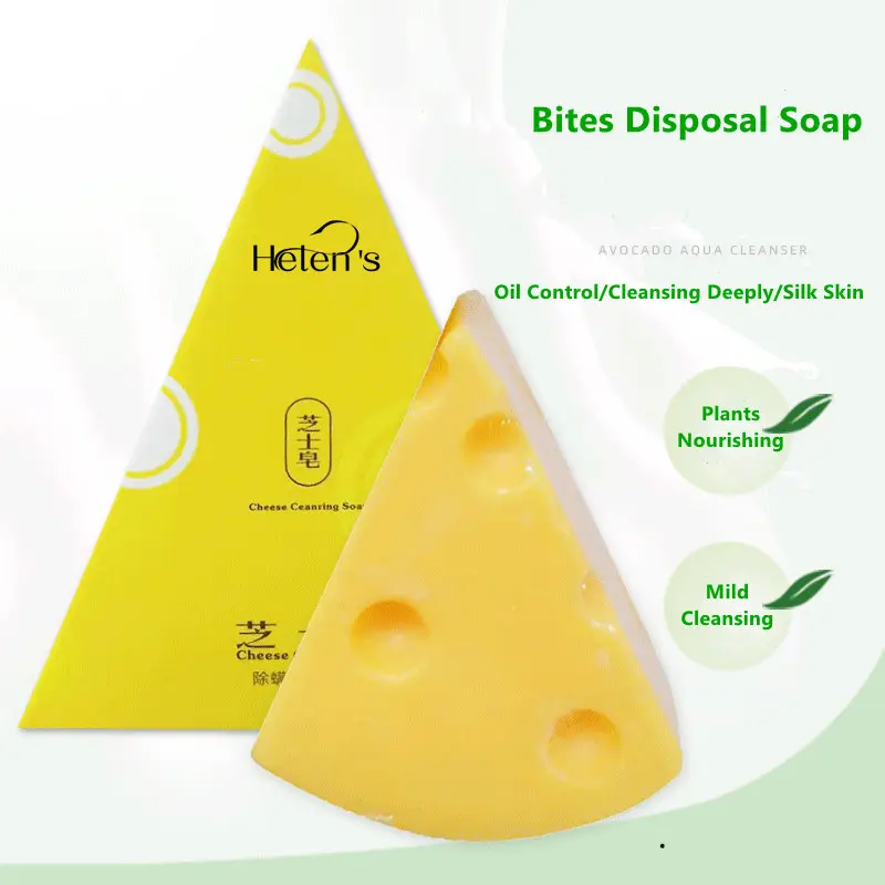 Best Sell In Amazon Bites Disposal Mild Cleansing Cheese Soap