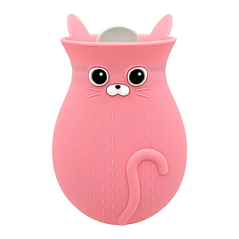 Wholesale Hand Warmer Waterproof Rubber 4 colors Bottle Hot Water Bag for Winter