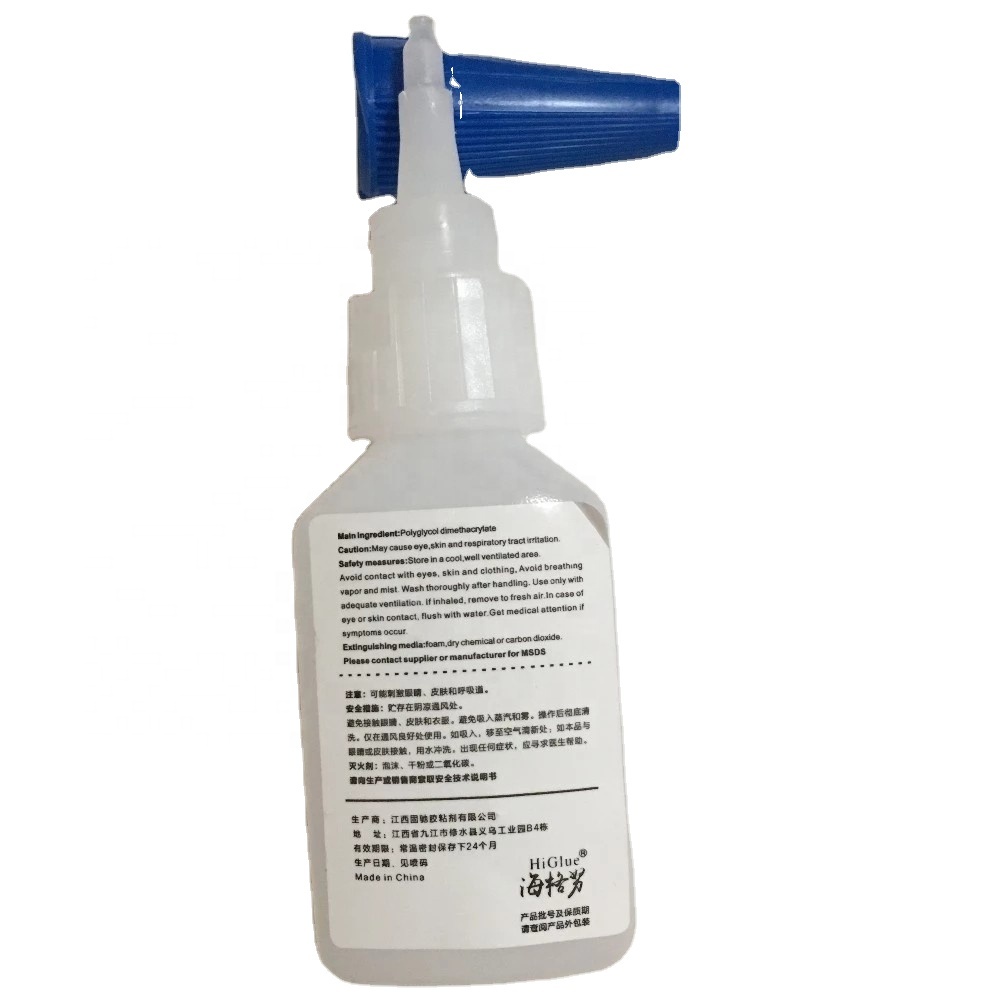 K 406 factory low price directly sale Acrylic Cyanoacrylate Instant Adhesive Super Glue high quality better than 502 fast dry