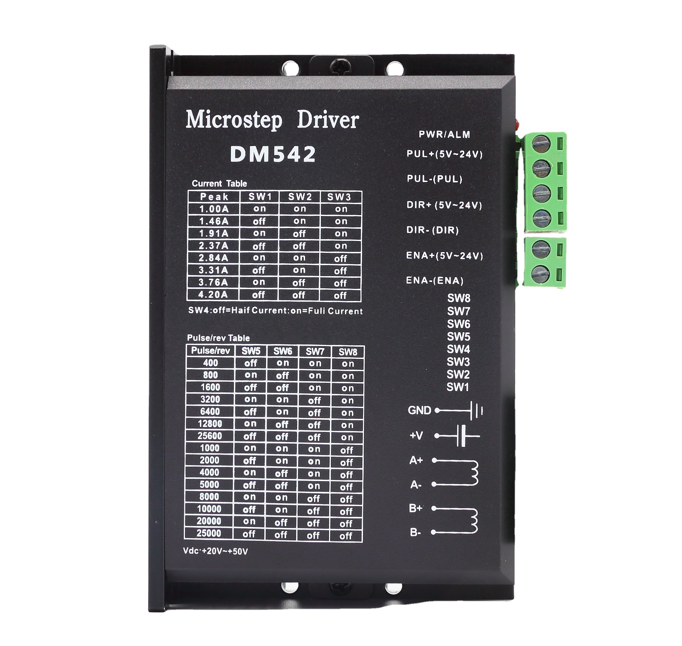 DM542 Nema 23 stepper motor driver