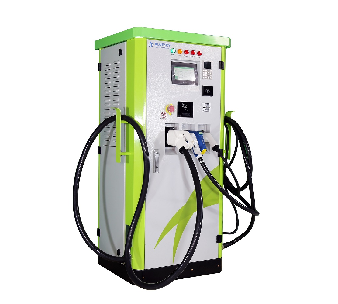 150kw переменного и постоянного тока интегрированный EV зарядное устройство с CCS, CHAdeMO и 7/22/43KW Тип 2