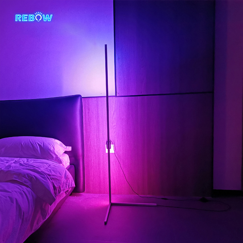 Прямая поставка Европейский стиль люстра освещение Минимальный угол rgb современный светодиодный штатив Напольные Длинные лампы