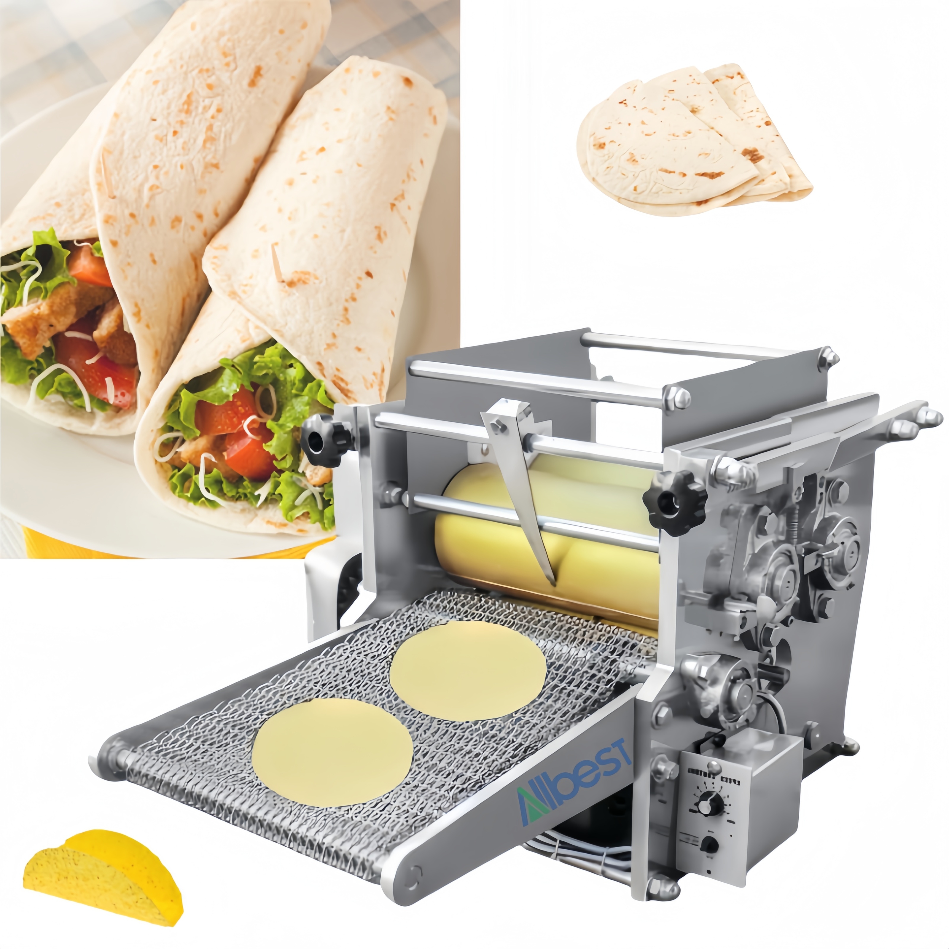 High Performance Restaurant Grain Product Making Machines Other Snack Machine Competitive Price Tortilla Machine