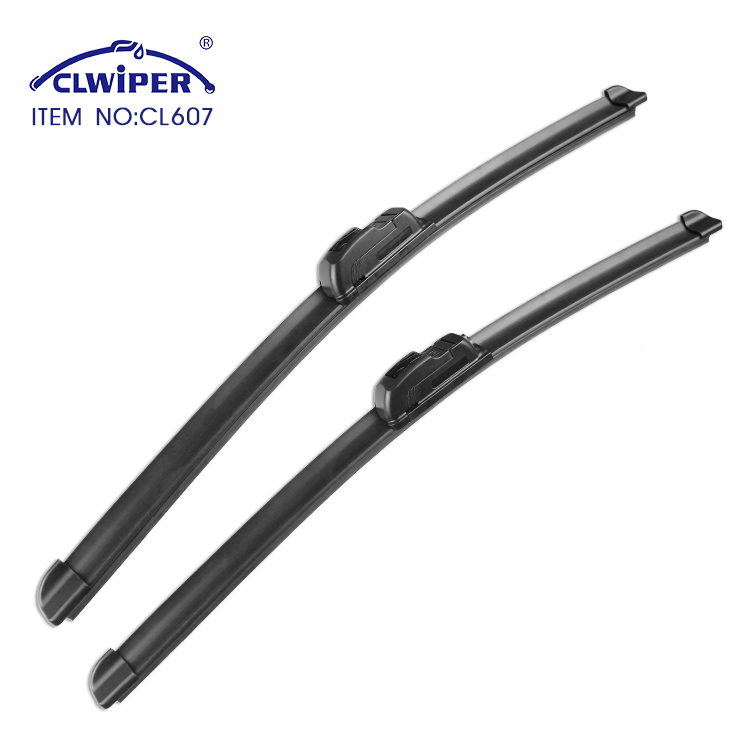 CLWIPER CL607 12-28 дюймов Заводская дешевая цена бескаркасные мягкие бескостные банановые плоские лезвия лобовое стекло автомобиля универсальное лезвие стеклоочистителя