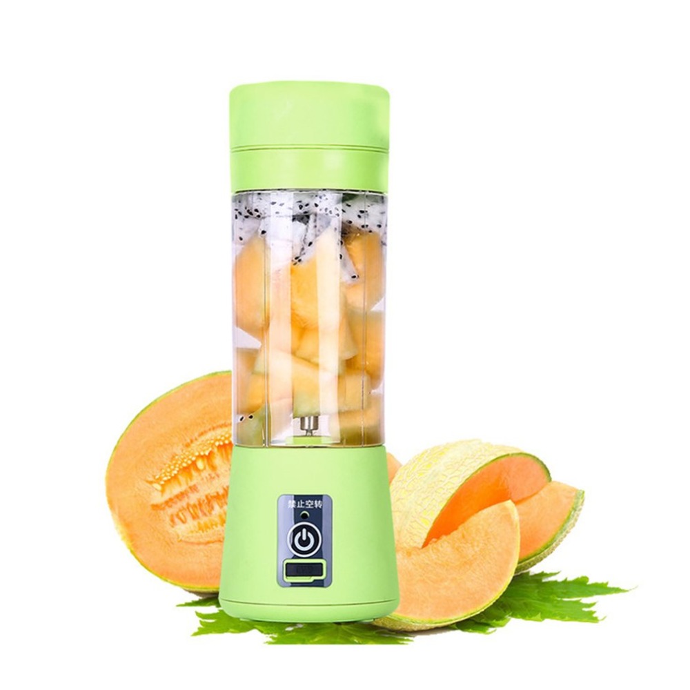Новый дизайн настроить FDA еда класс USB 380 мл Smoothie встряхнуть фрукты смешивания чашки путешествия портативный блендер перезаряжаемые