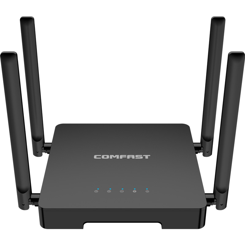 COMFAST CF-N5 4 гигабитным портом 2,4G 5,0 ГГц двухдиапазонный 1200 Мбит/с беспроводной маршрутизатор Wi-Fi ретранслятор маршрутизатор