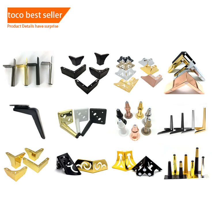 Прямая продажа с завода Toco, Y-образная металлическая ножка для дивана, мебельная ножка для мебели