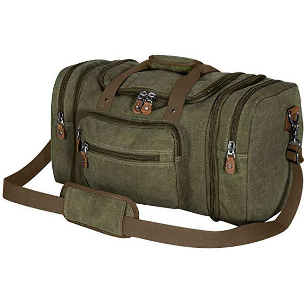 Холщовая спортивная сумка Plambag для путешествий, большая спортивная сумка для ночных выходных (