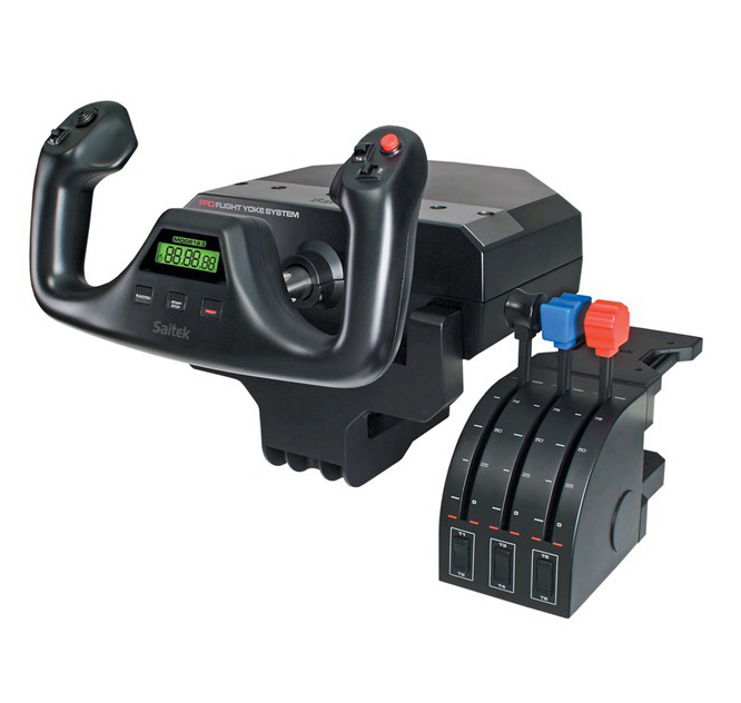 Logitech G Saitek PRO Flight Simulator Logitech Flight Yoke System Yoke система дроссельной заслонки
