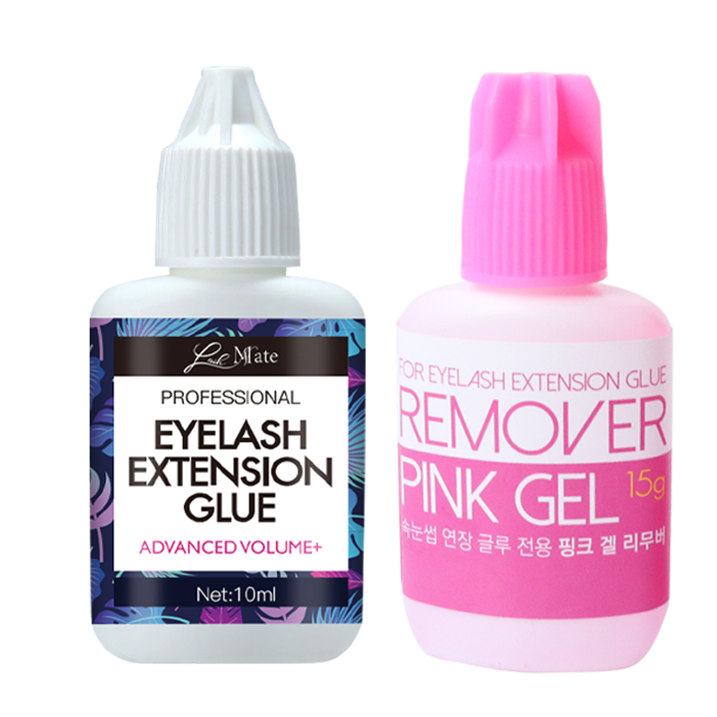 Частная марка Korea Sky Glue 1-2s сухой срок самый мощный самый быстрый клей для наращивания ресниц 10 мл черный клей