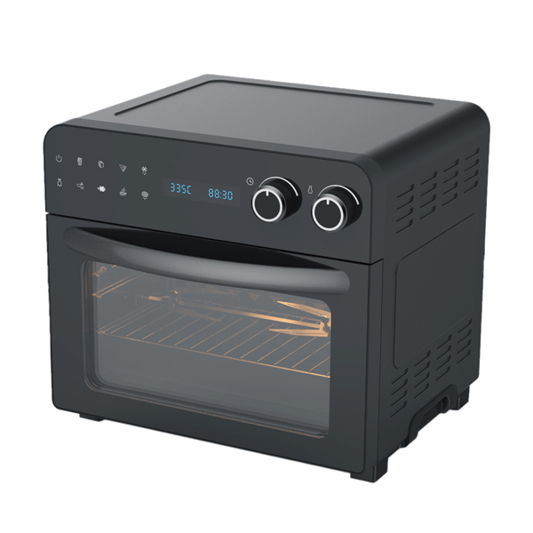 2,FM9016 CE 23L 220v Цифровая воздушная фритюрница с сенсорным экраном, коммерческая безмасляная фритюрница, многофункциональная духовка