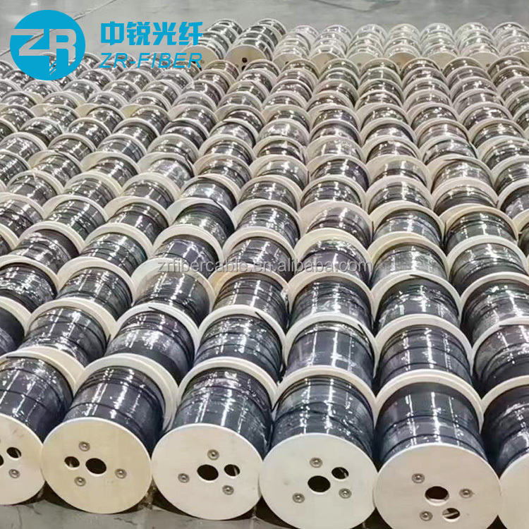 Волоконно-оптический кабель, оптический кабель, 1 км, harga кабель ftth drop cable optica 2 hilo 1 hilo