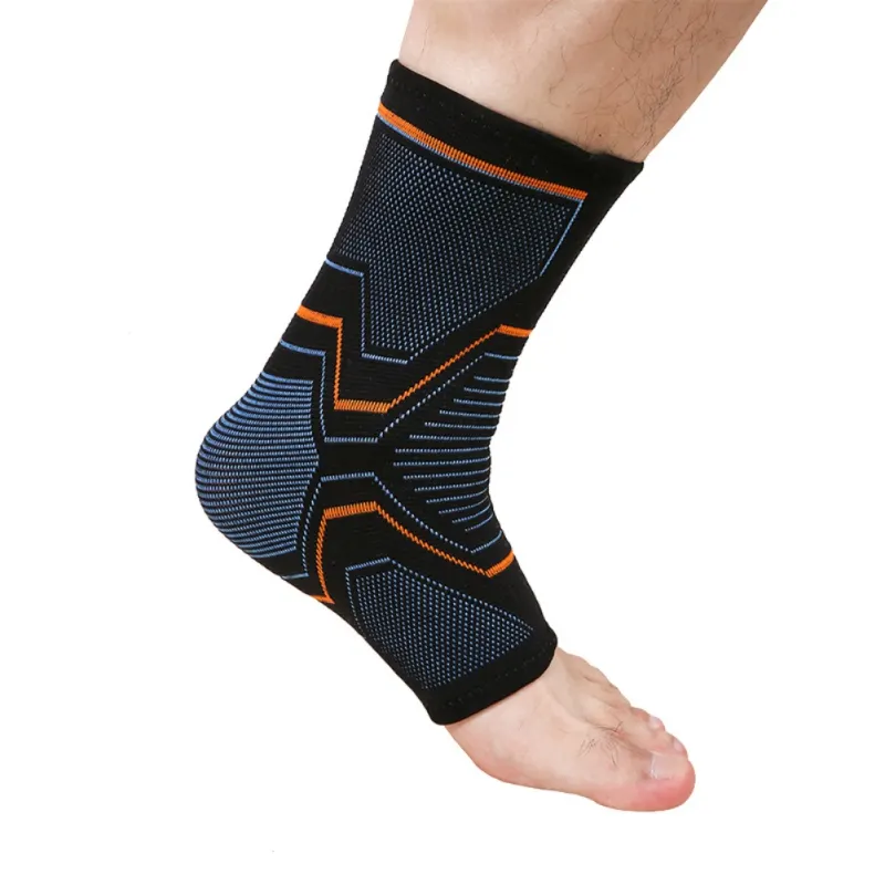 Compression ankle sleeve sport ankle guard printed ankle support