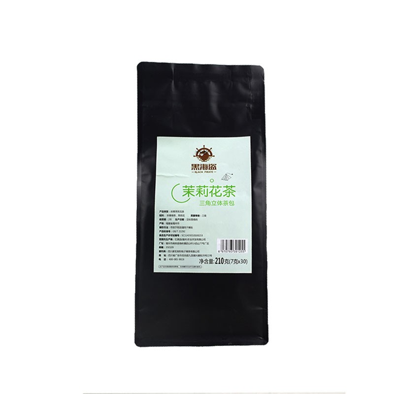 Горячая Распродажа Черный пиратский жасмин чай oolong треугольный чайный пакетик