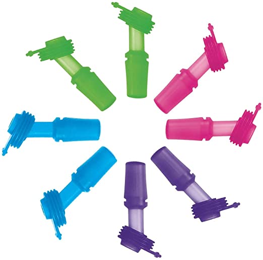 XH Custom BPA Free Food Grade Replacement Bite Valve Set Silicone Kids Bite Valves