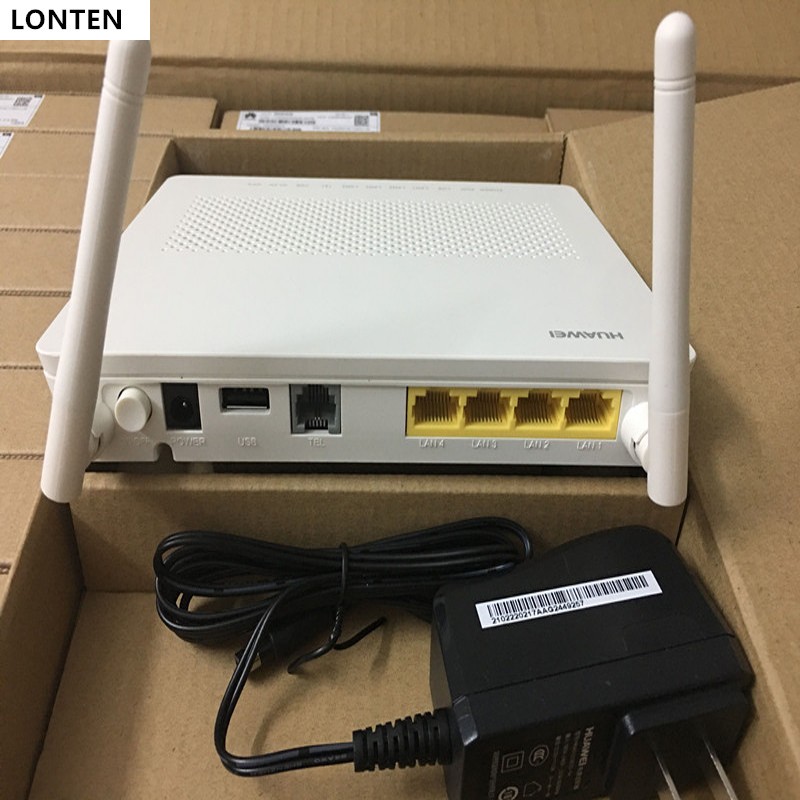 100% оригинальный новый HW HG8546M Gpon WiFi Ont onu 2 кастрюли + 4FE + 1USB + WiFi модем с английским программным обеспечением телекоммуникационное сетевое оборудование