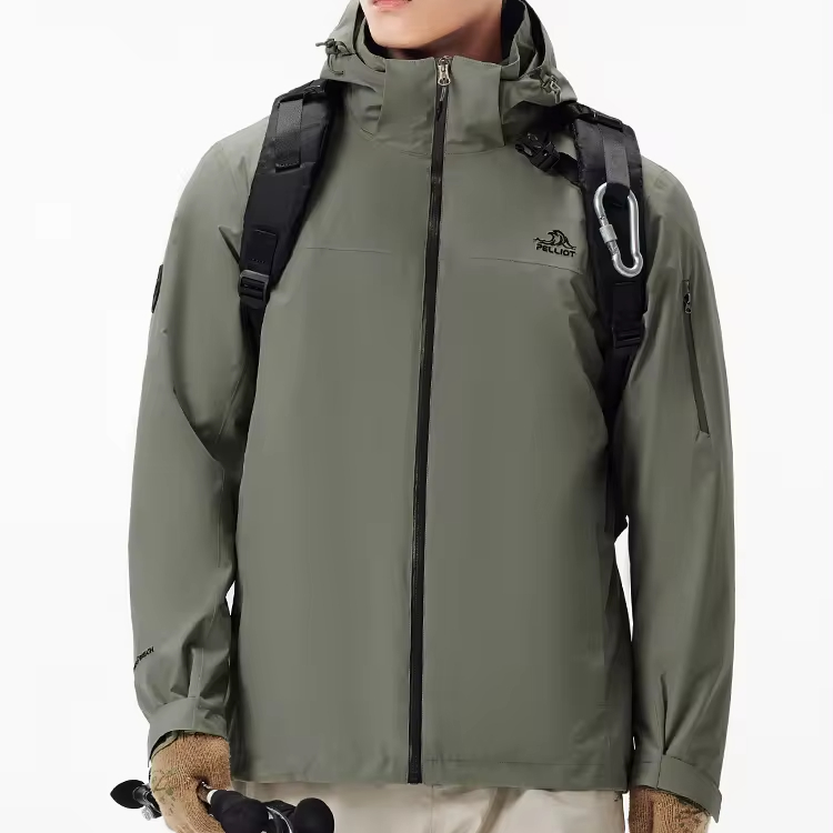 10000mm Hardshell Bomber Jacket 2024 New Collection 3-in1 Waterproof Winter Jacket Fleece Casual 100% Polyester Adults Solid