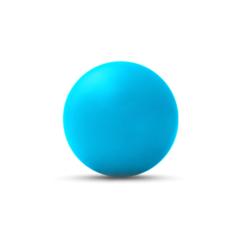 custom free logo colorful food grade silicone massage ball