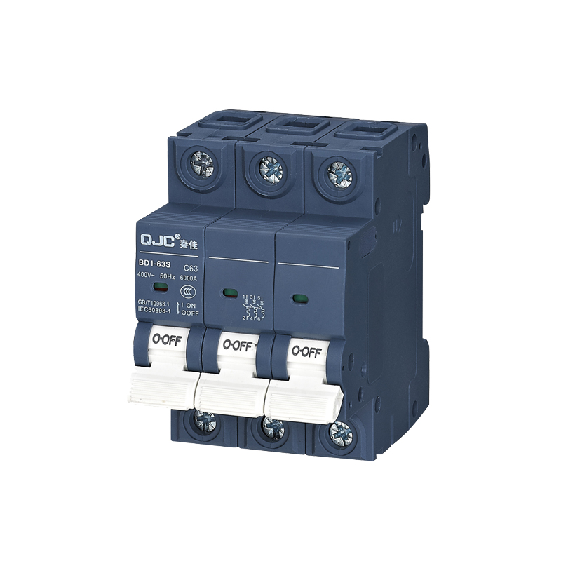 3P mcb с индикатором, миниатюрный автоматический выключатель MCB C65 AC 230 В/415 В mcb, миниатюрный автоматический выключатель