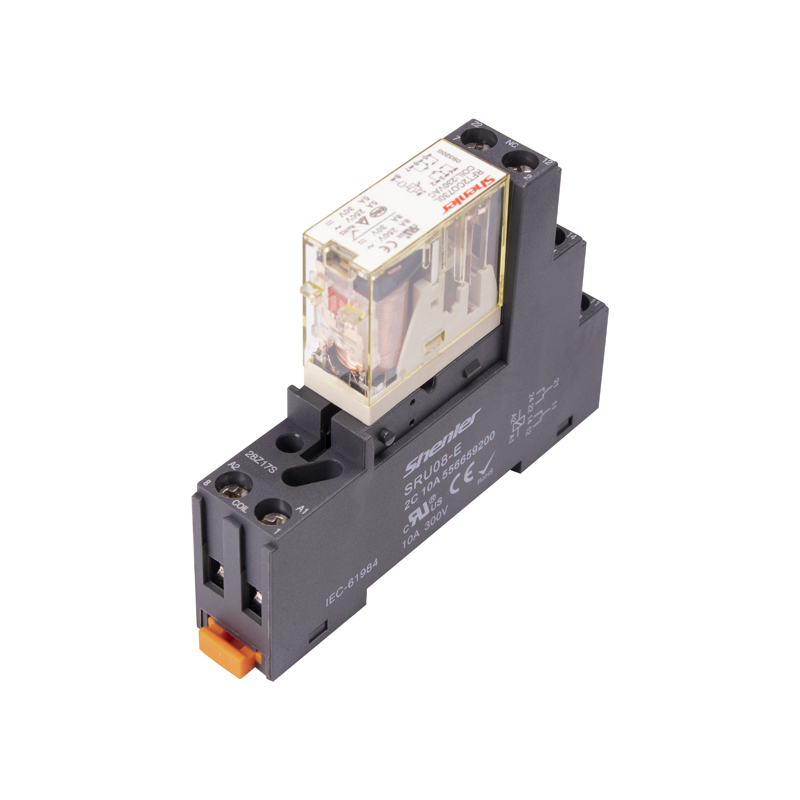 Shenler RFT2CO730L + SRU08-E триггерный релейный модуль цепи 2 pole 8A 230VAC реле интерфейса power Катушка 220 VAC bms высокой мощности разъем taton