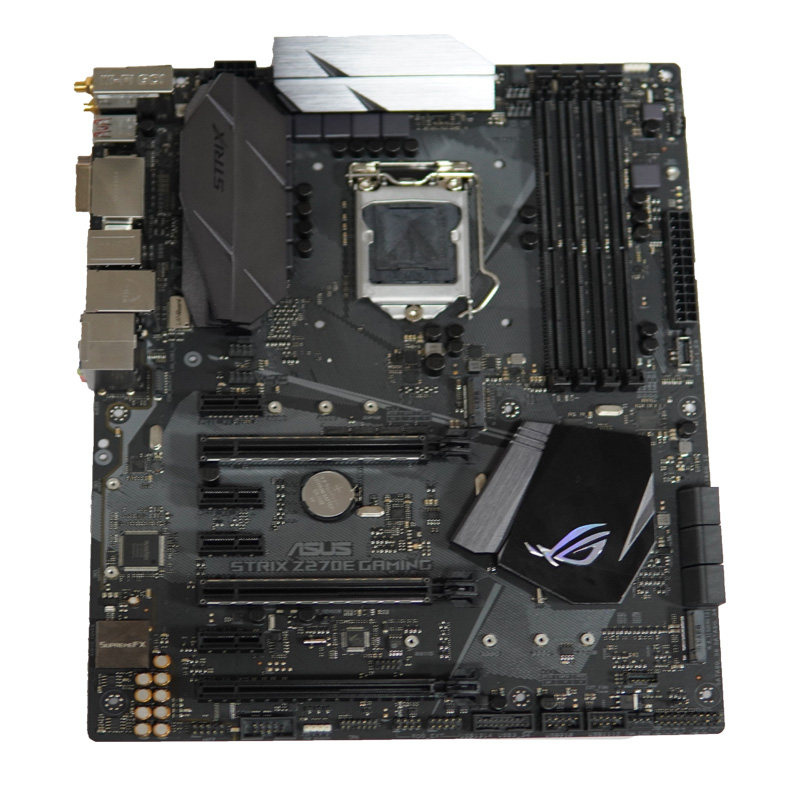 Новая материнская плата для игрового настольного компьютера ROG STRIX Z270E поддерживает DDR4 с USB Type-C положительным LGA 1151 64 ГБ