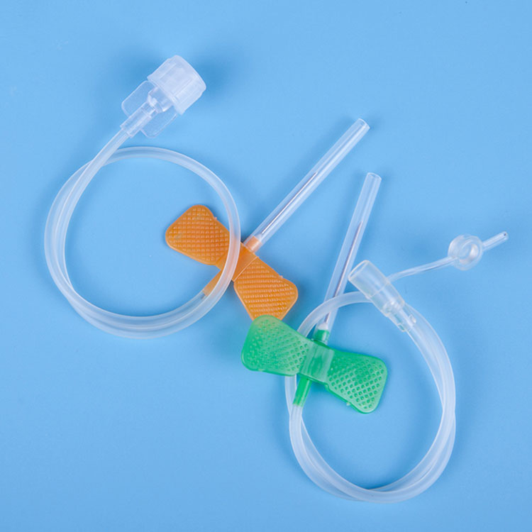 Hospital Medical Use 20G 21G 22G 23G 25G 26G Butterfly Sterile Disposable Needle Scalp Vein Set