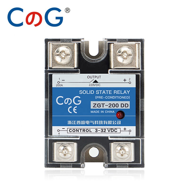 CG SSR-200DD 200A 220V 380V 600V SSR-400DD 400A 220V 380V 600V Однофазное твердотельное реле