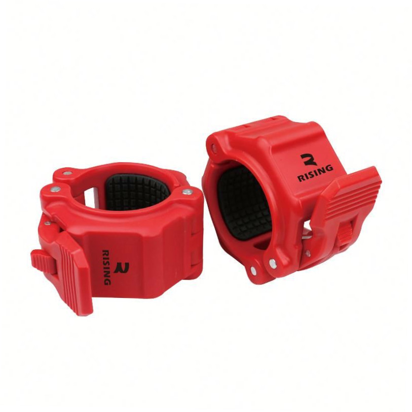 Custom Weight Lifting Plastic Threaded Clips Quick Release Collar Barbell Collars