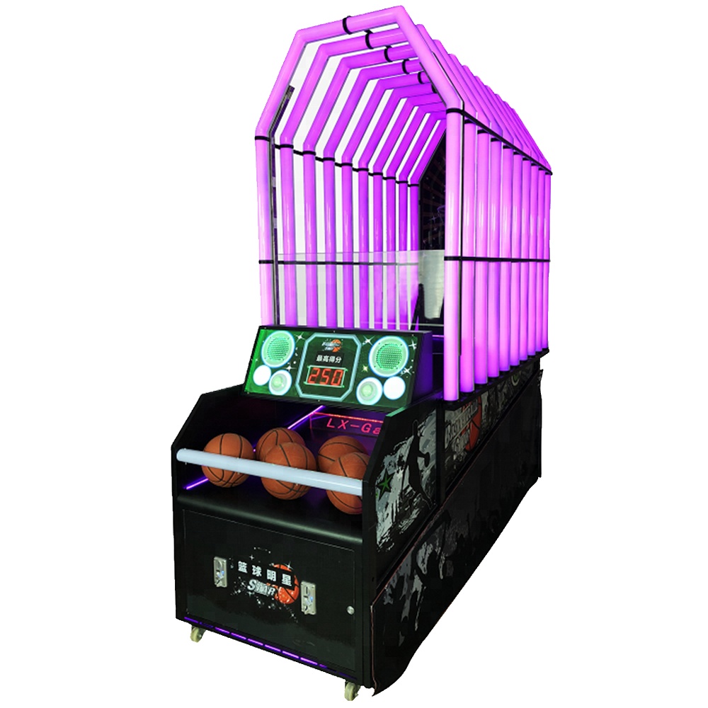 Игровой автомат для игры в баскетбол и баскетбол