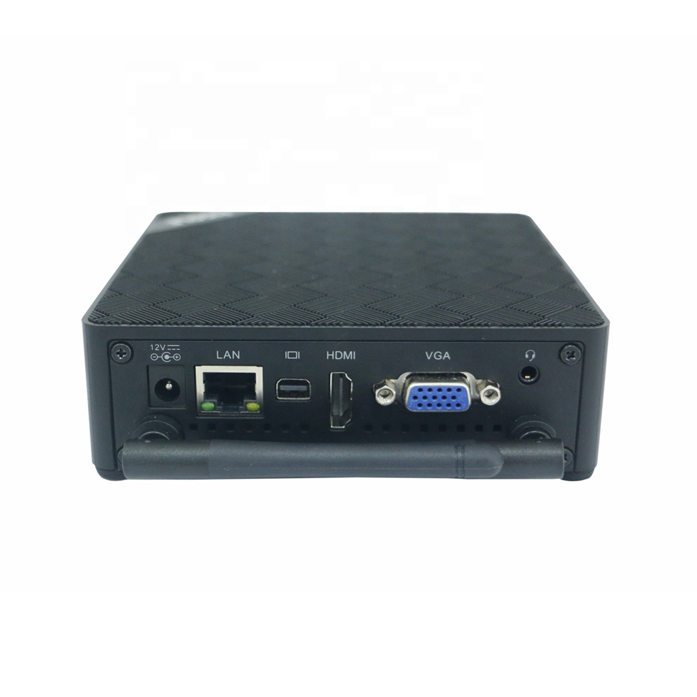 Мини настольный Vesa Тип C 4K HD1.4 DP1.2 VGA Barebone система J3355 ТВ приставка PC