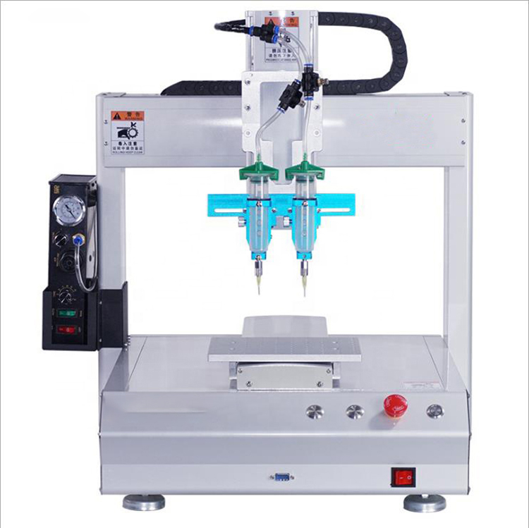 Automatic Doming Sticker AB Epoxy Resin Glue dispenser machine