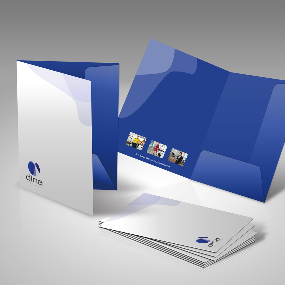 Professional Presentation Folder Printing With High Quality